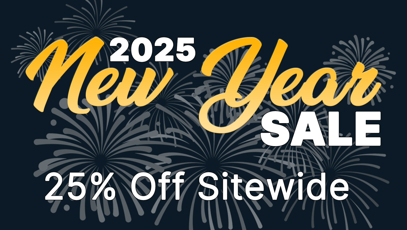 Kickstart Salg Kickstart 2025 with 25% Off Sitewide!